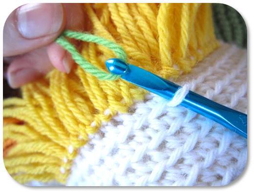 چطور موی عروسک بافتنی رو به سر وصل کنیم؟