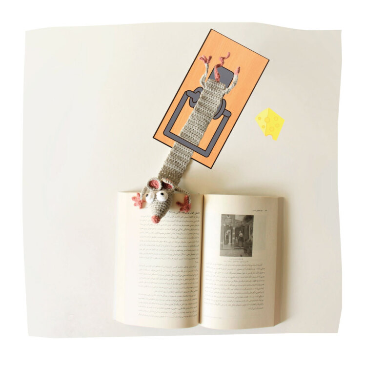 بوکمارک موش طوسی