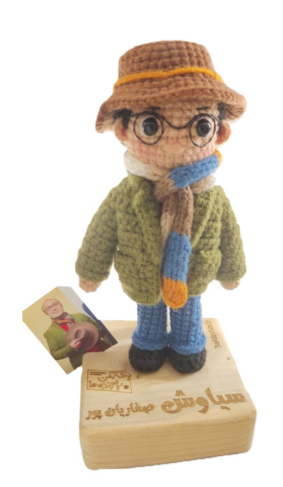 کادو تولد عروسک بافته شده از روی عکس