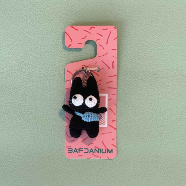 آویز عروسک گربه