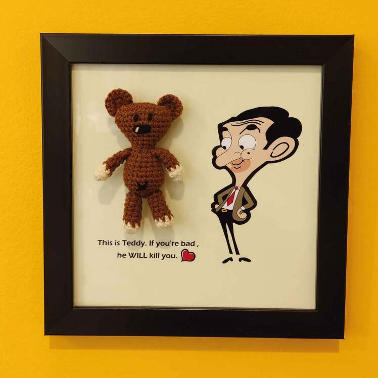 تابلو خرس تدی مستربین