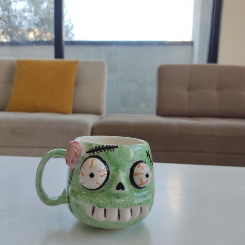  ماگ سرامیکی جمجمه 