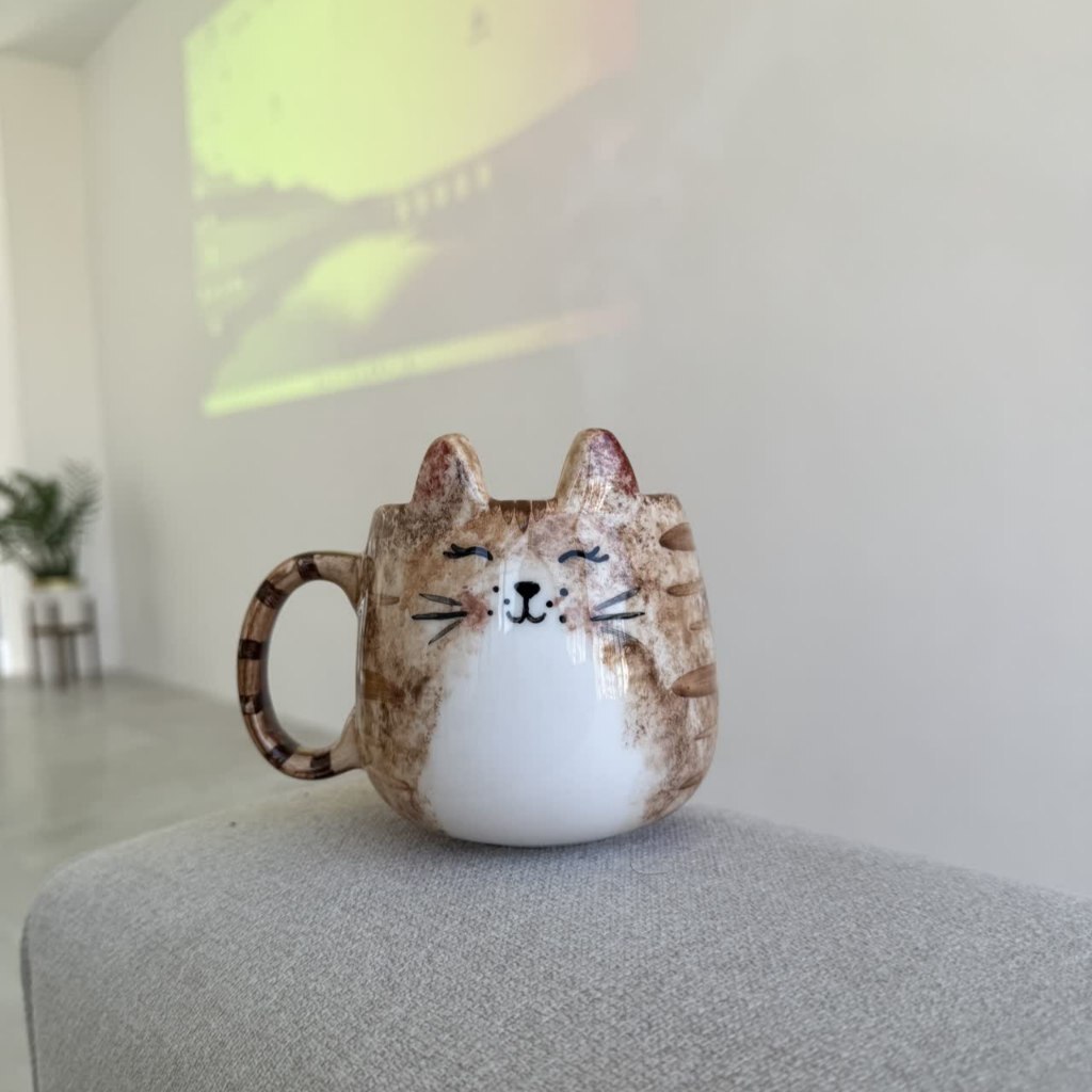 لیوان سرامیکی گربه