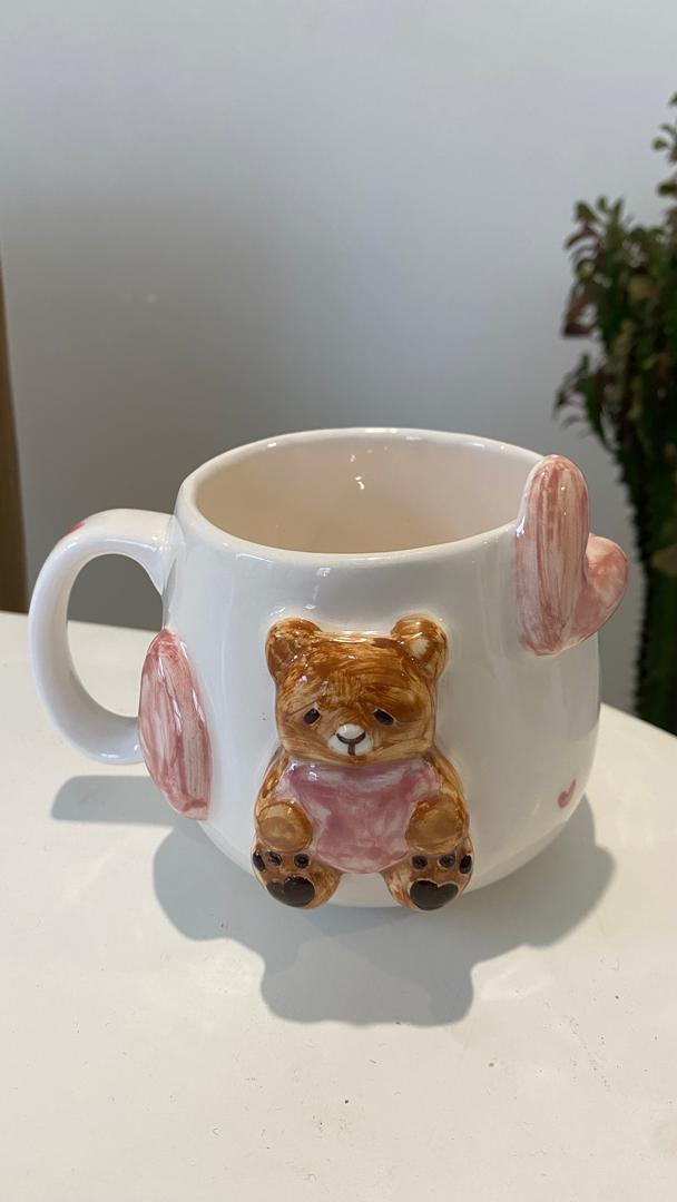 ماگ قلب و خرس