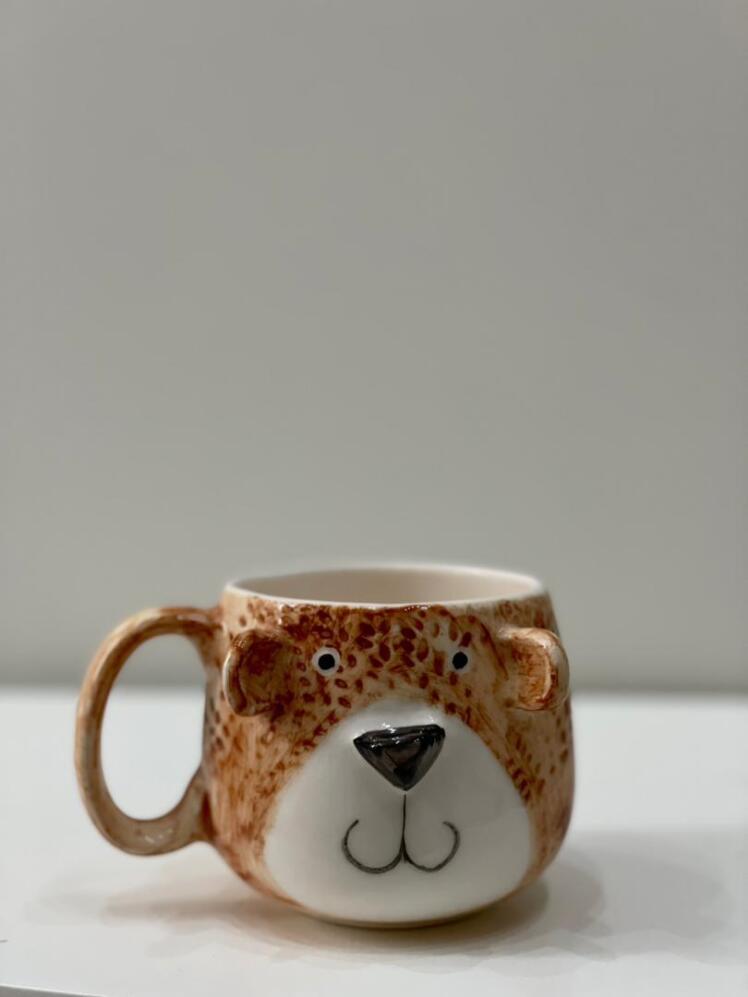 ماگ سرامیکی خرس دستساز